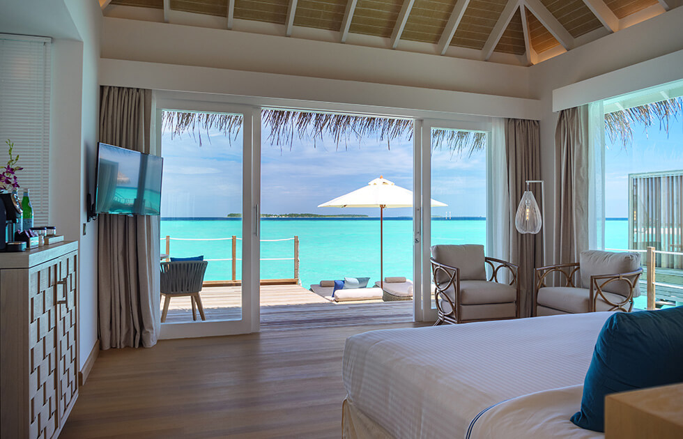 stanza alle Maldive