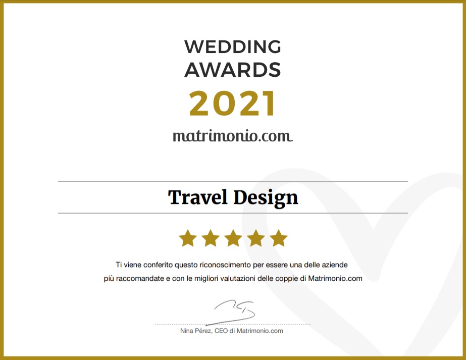 travel design premio matrimonio.com 2020