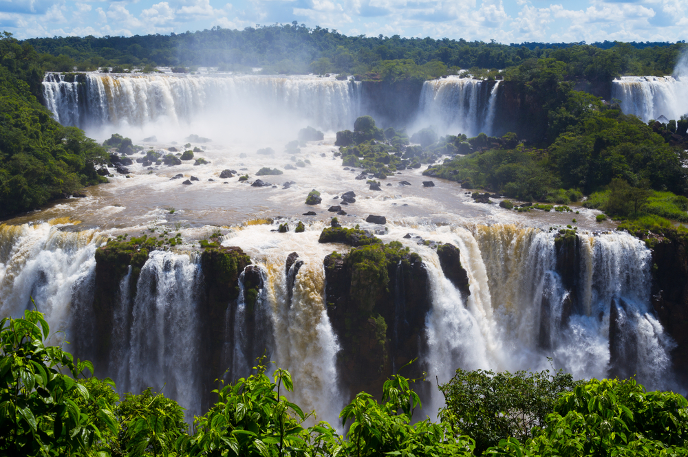 cascate Iguazù dal Brasile